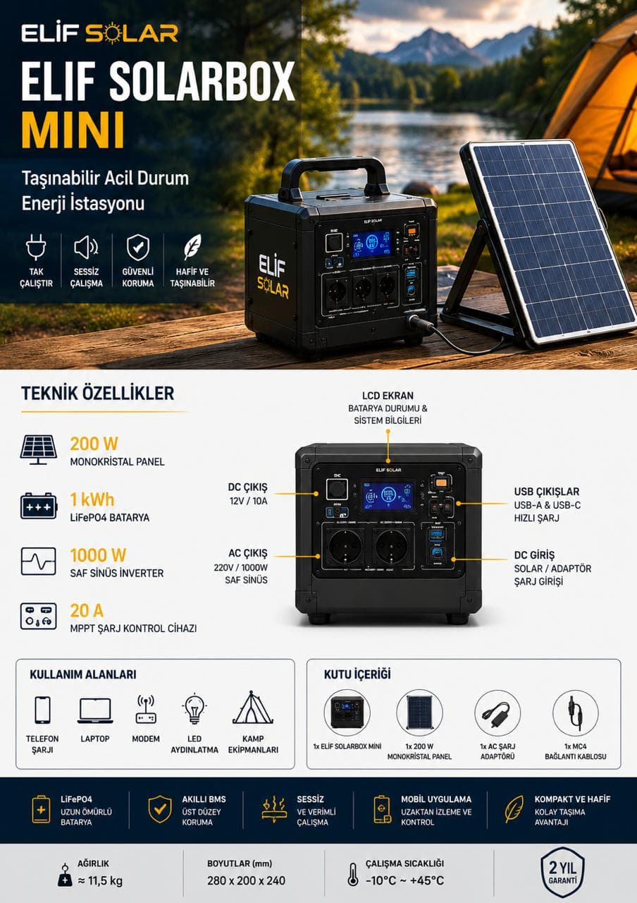 Elif SOLARBOX MINI